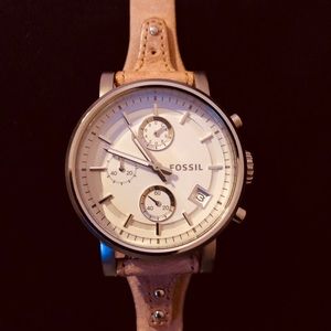 Fossil Original Sand Boyfriend Chronograph Watch